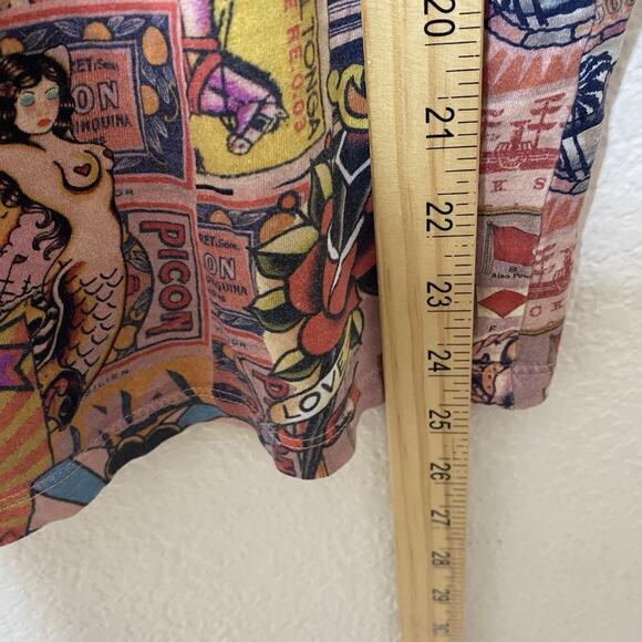 Smart Guess Mens Tshirt Colorful Graphic Shirt Size Large Organic Cotton - Picture 5 of 5